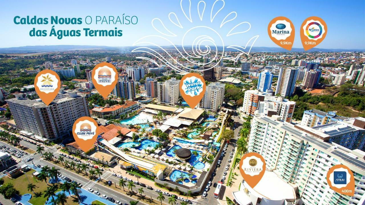 Riviera Park Hotel By Wam Experience Caldas Novas Kültér fotó